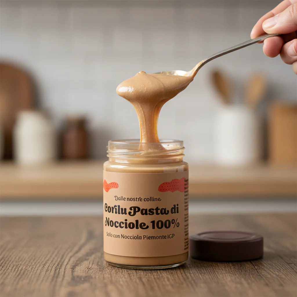 100% Pure Piedmont Hazelnut Spread IGP - Image 4