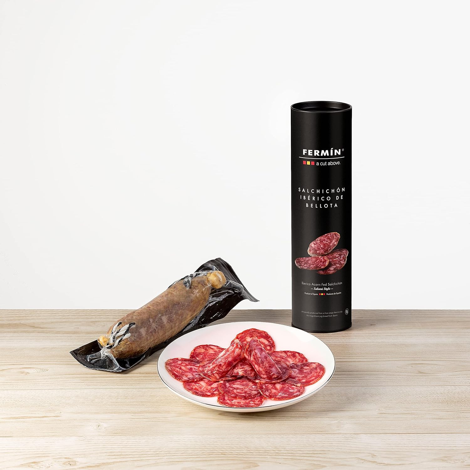 Acorn-Fed Salchichon Iberico - Salchichon Iberico De Bellota - Image 2