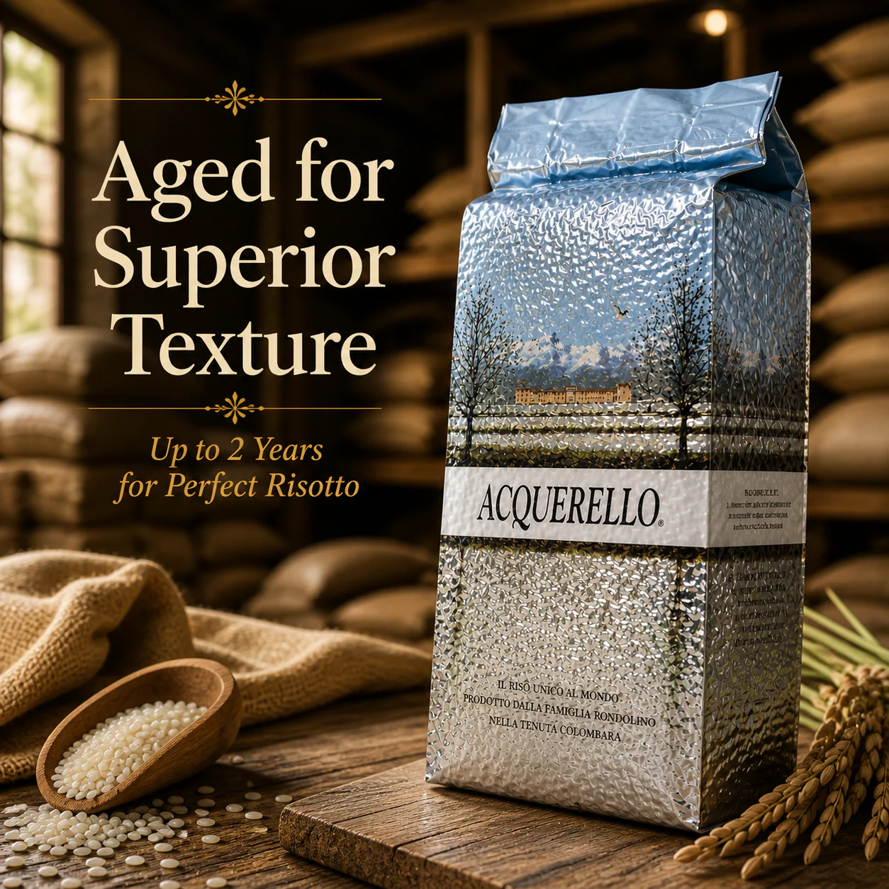 Acquerello Aged Risotto Rice Bag - Image 3