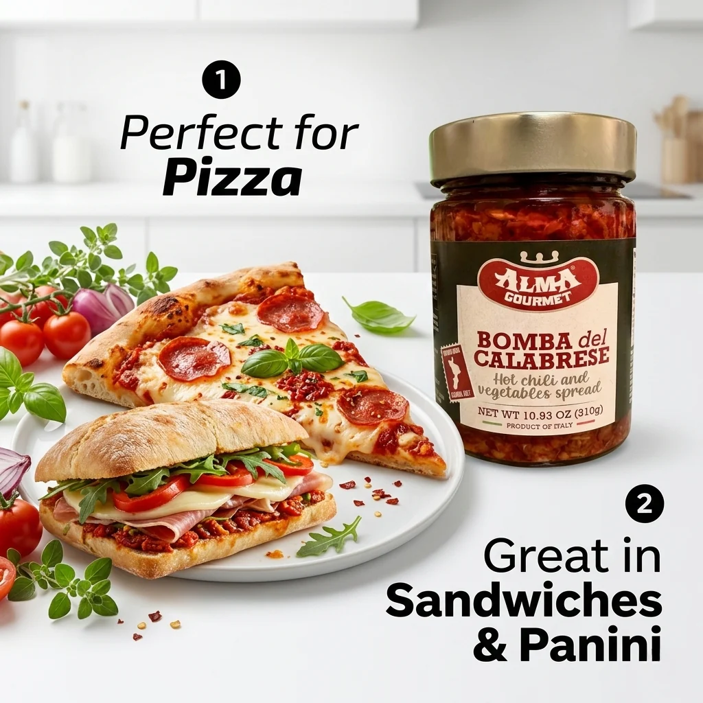 Alma Gourmet Bomba Calabrese Hot Chili Spread - Image 7