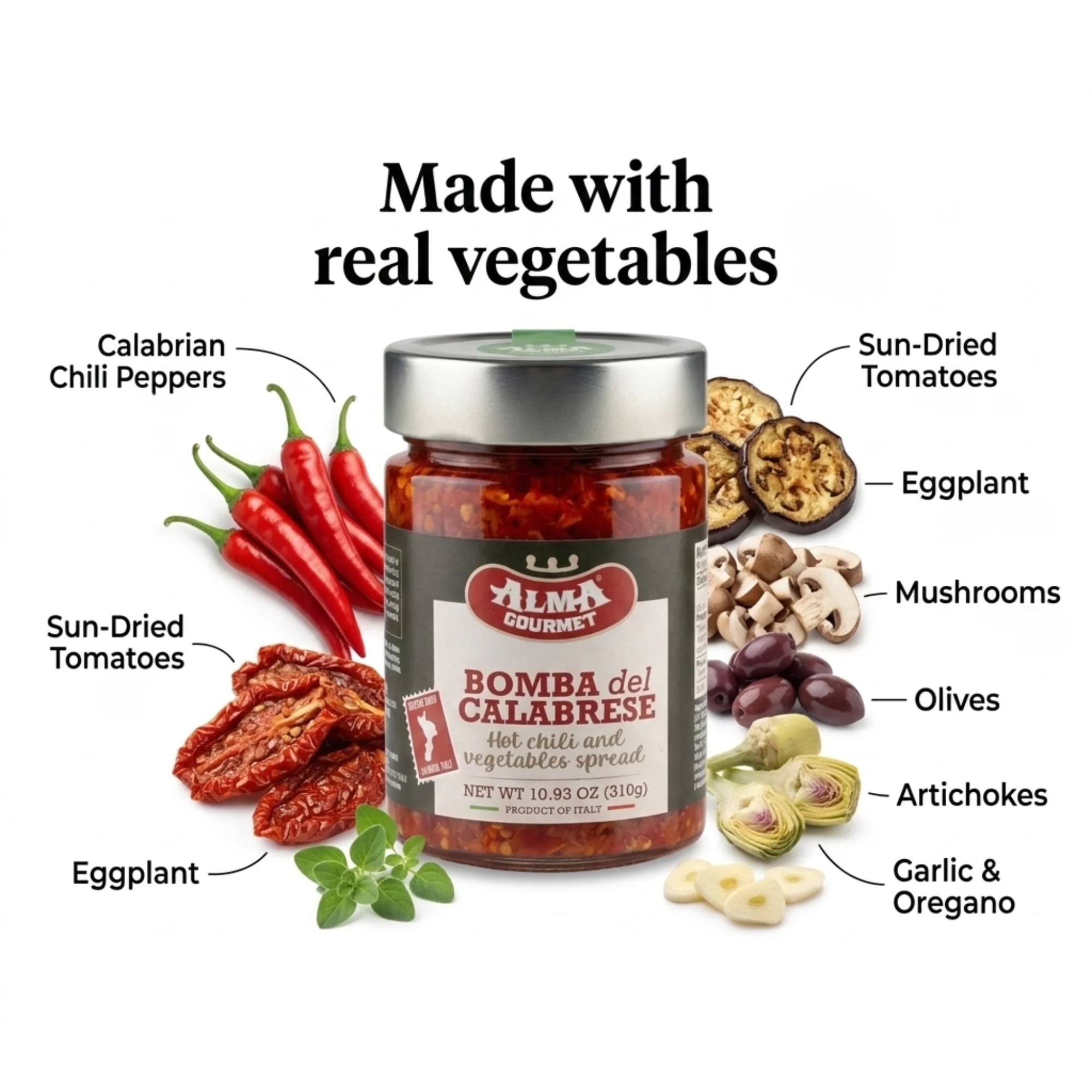 Alma Gourmet Bomba Calabrese Hot Chili Spread - Image 9