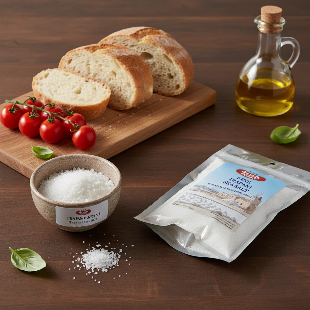 Alma Gourmet Trapani Sea Salt Fine 1lb - Image 3