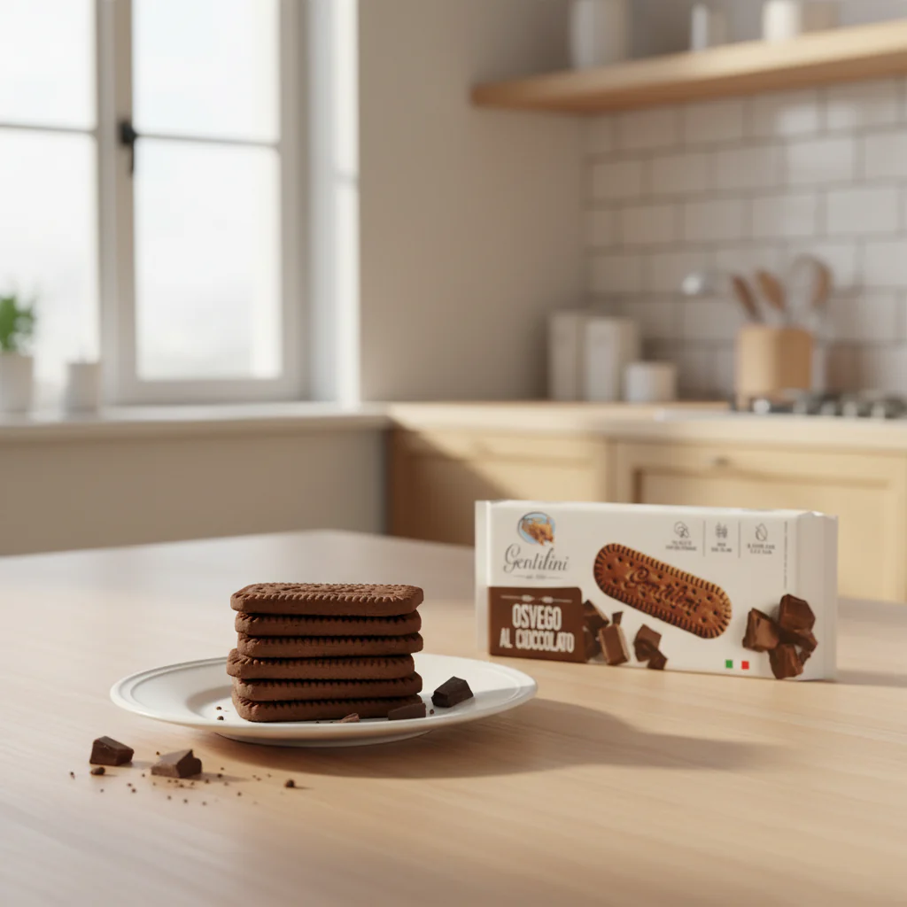 Biscotti Gentilini Osvego Al Cioccolato - Image 3