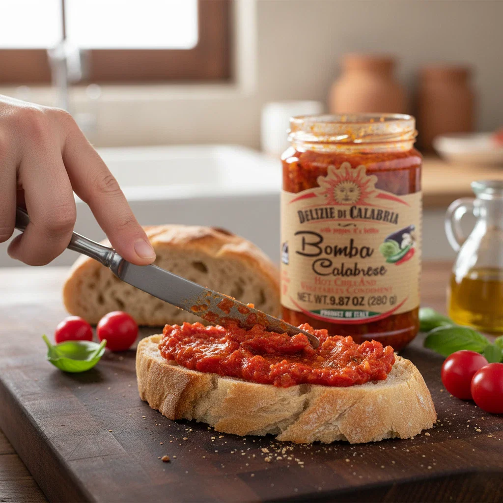 Bomba Calabrese Hot Spread Sauce - Image 3
