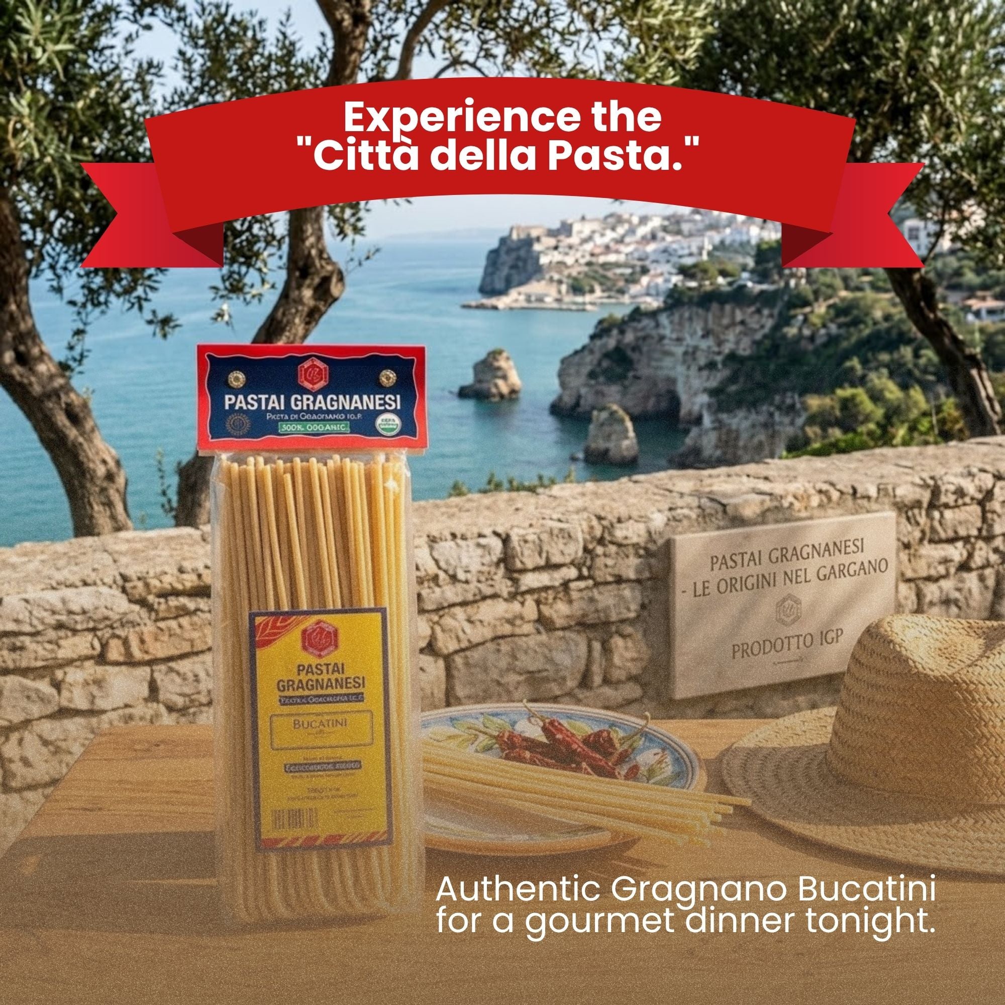 Bucatini Italian Pasta di Gragnano Organic IGP - Image 8