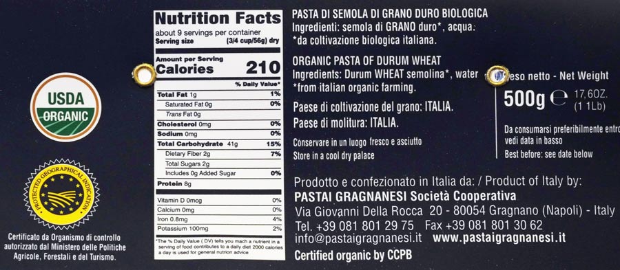 Bucatini Italian Pasta di Gragnano Organic IGP - Image 9
