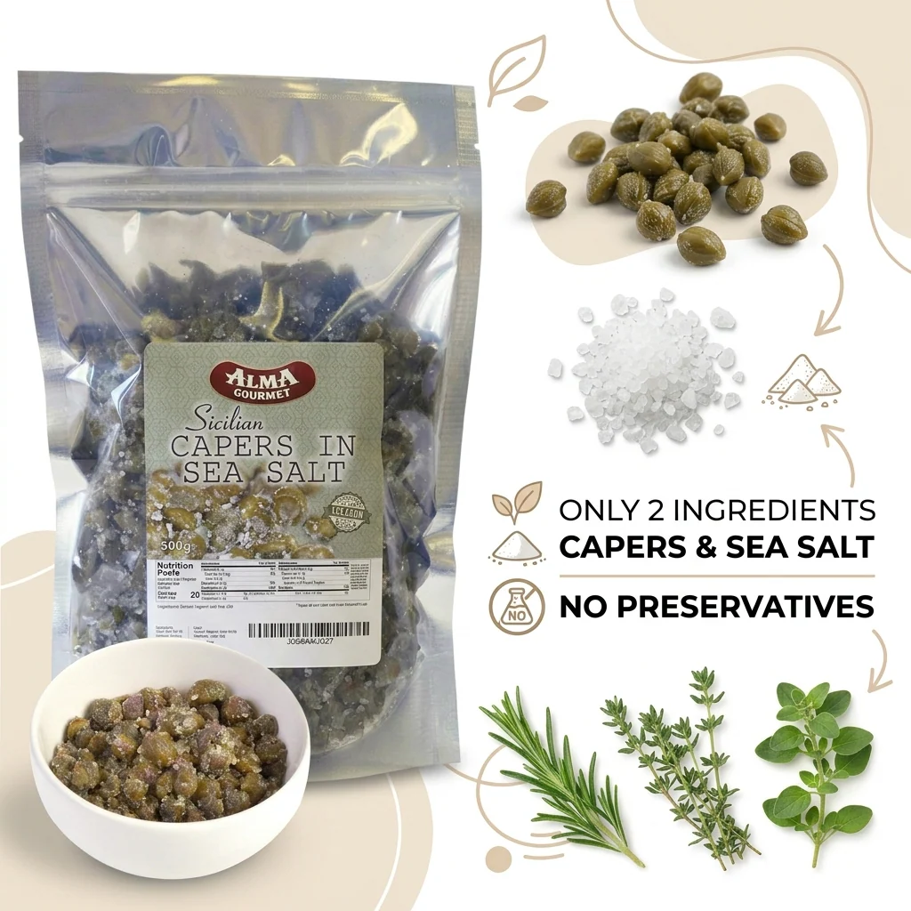 Capers in Sea Salt - Image 4