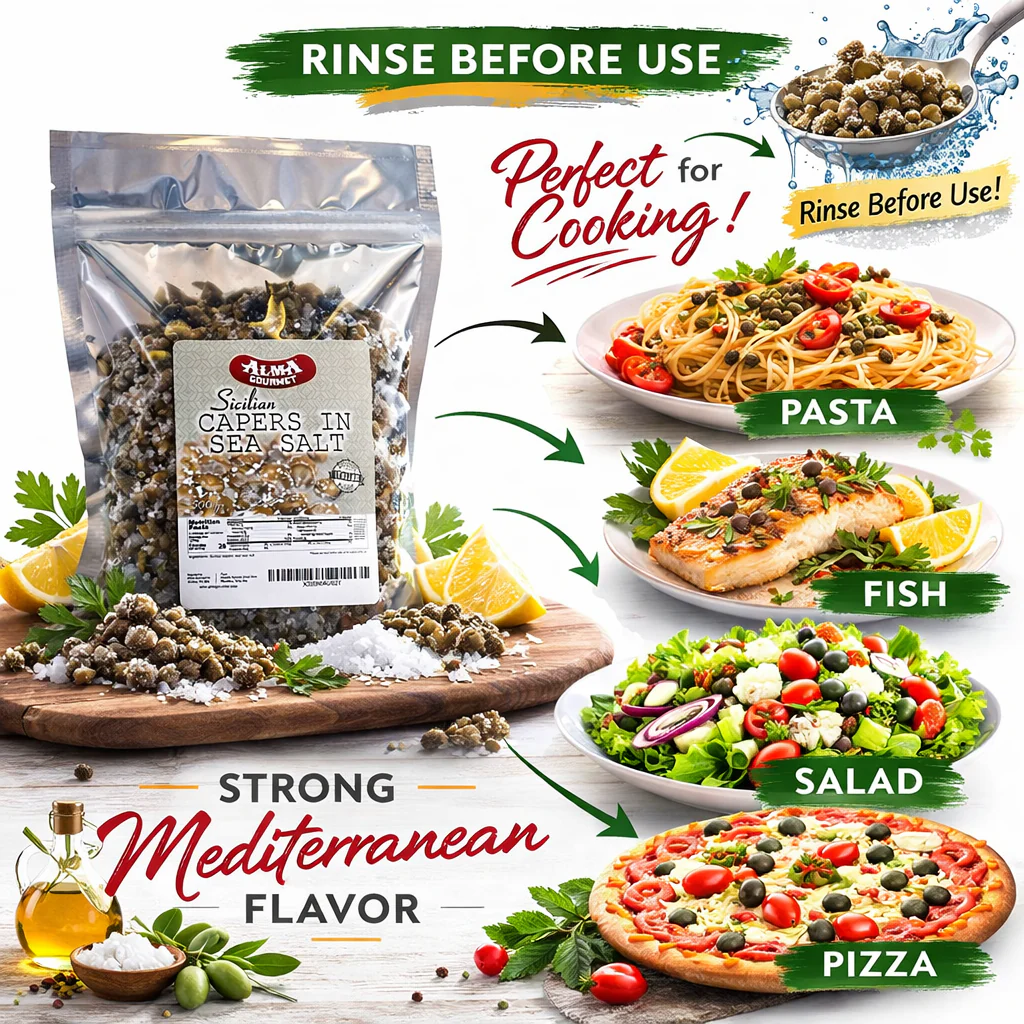 Capers in Sea Salt - Image 6