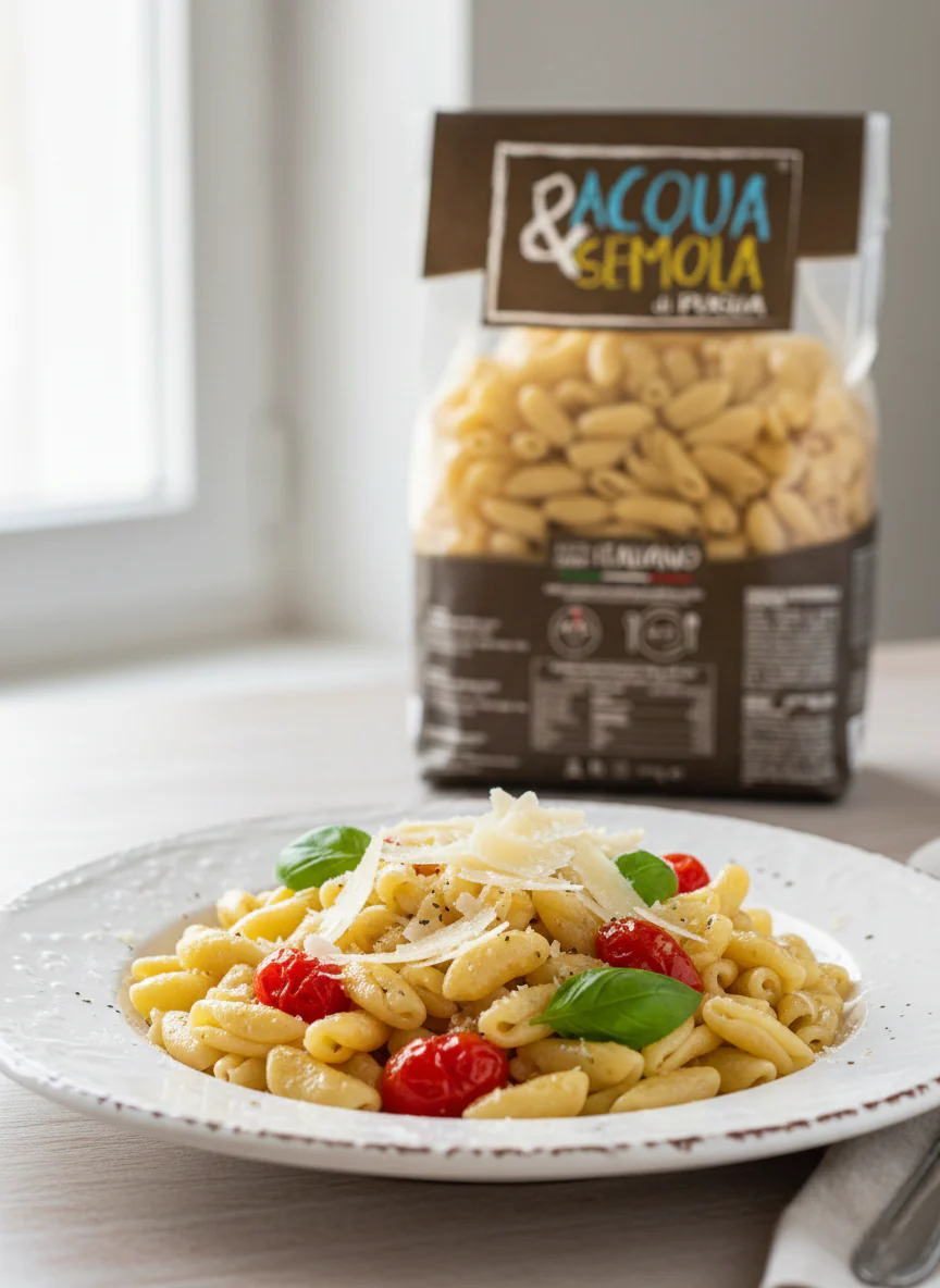 Cavatelli Fresh Italian Pasta Acqua & Semola 500g - Image 3