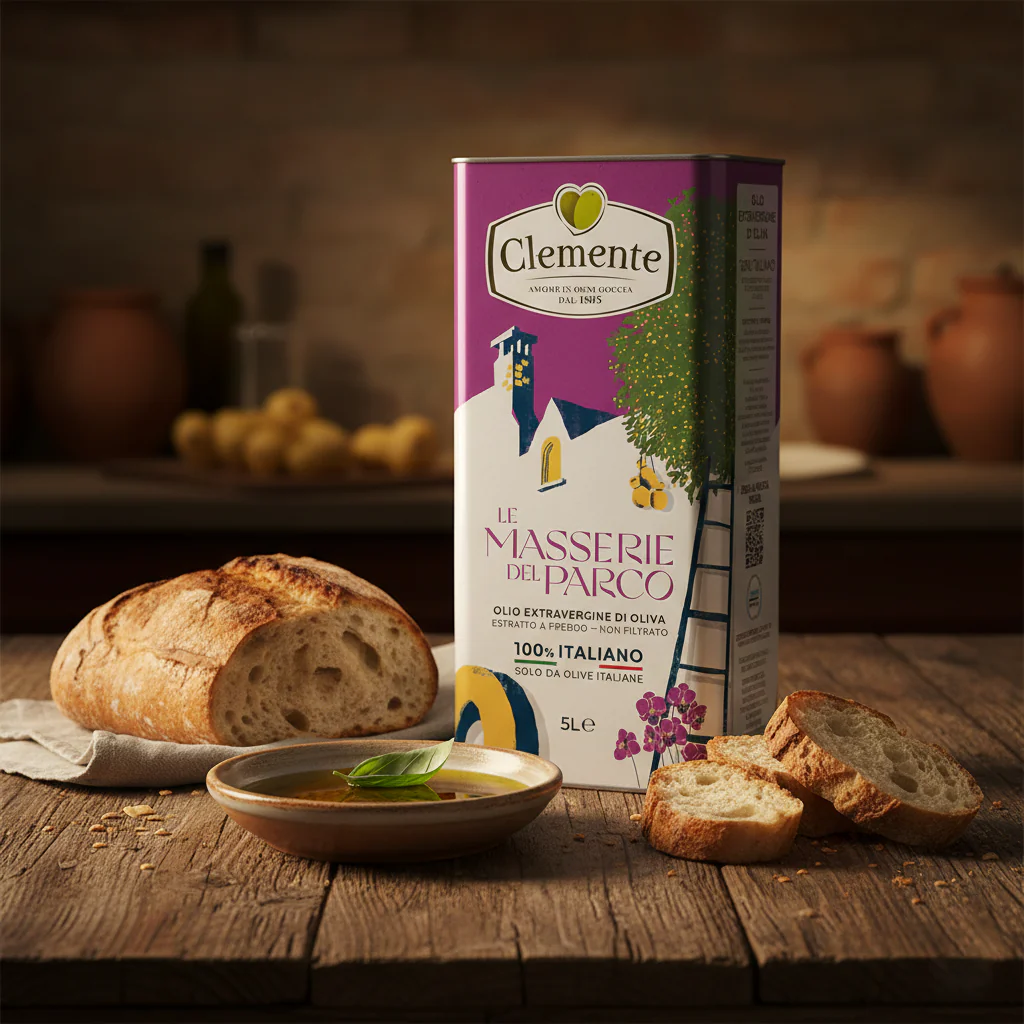 Clemente Le Masserie del Parco 100% Italian Extra Virgin Olive Oil - Image 3