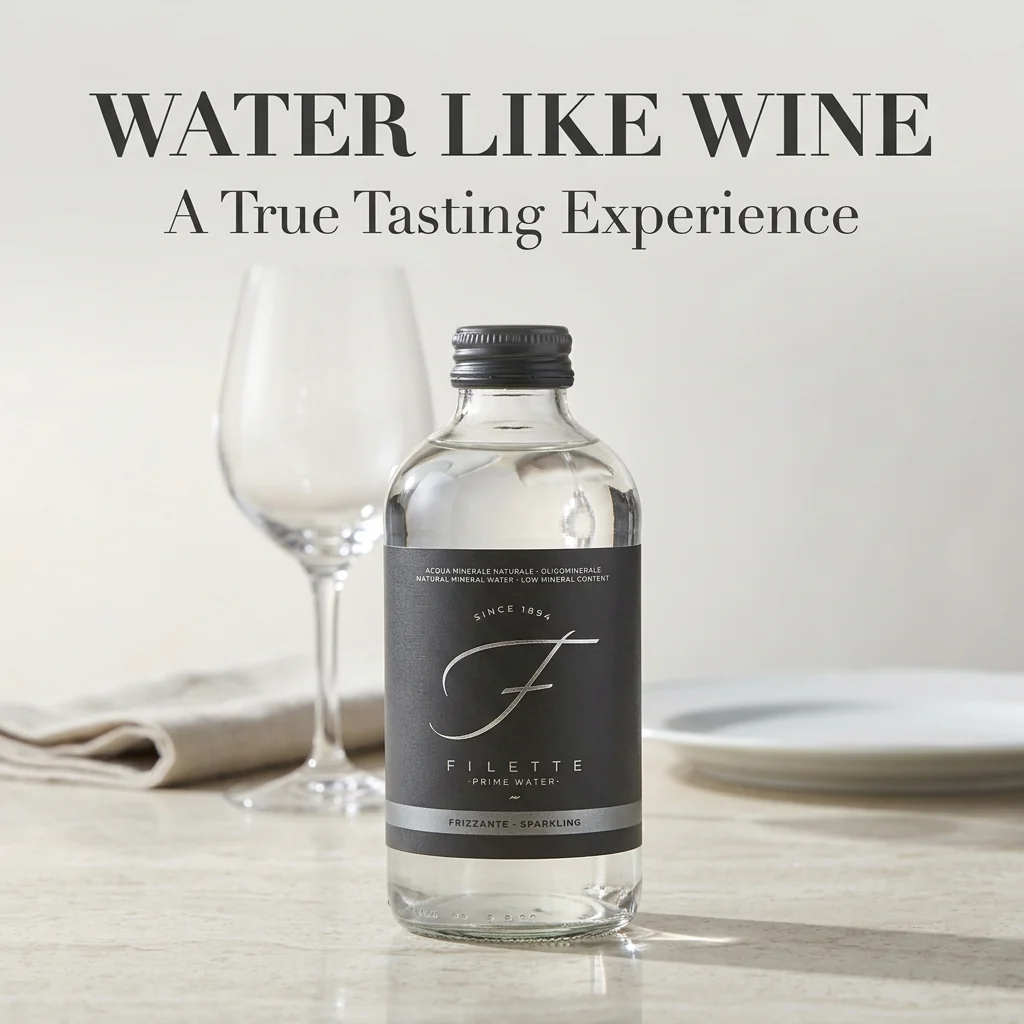 Filette Prime Water in Glass Bottle 16 Fl Oz - Sparkling - Case of 12 - Image 3
