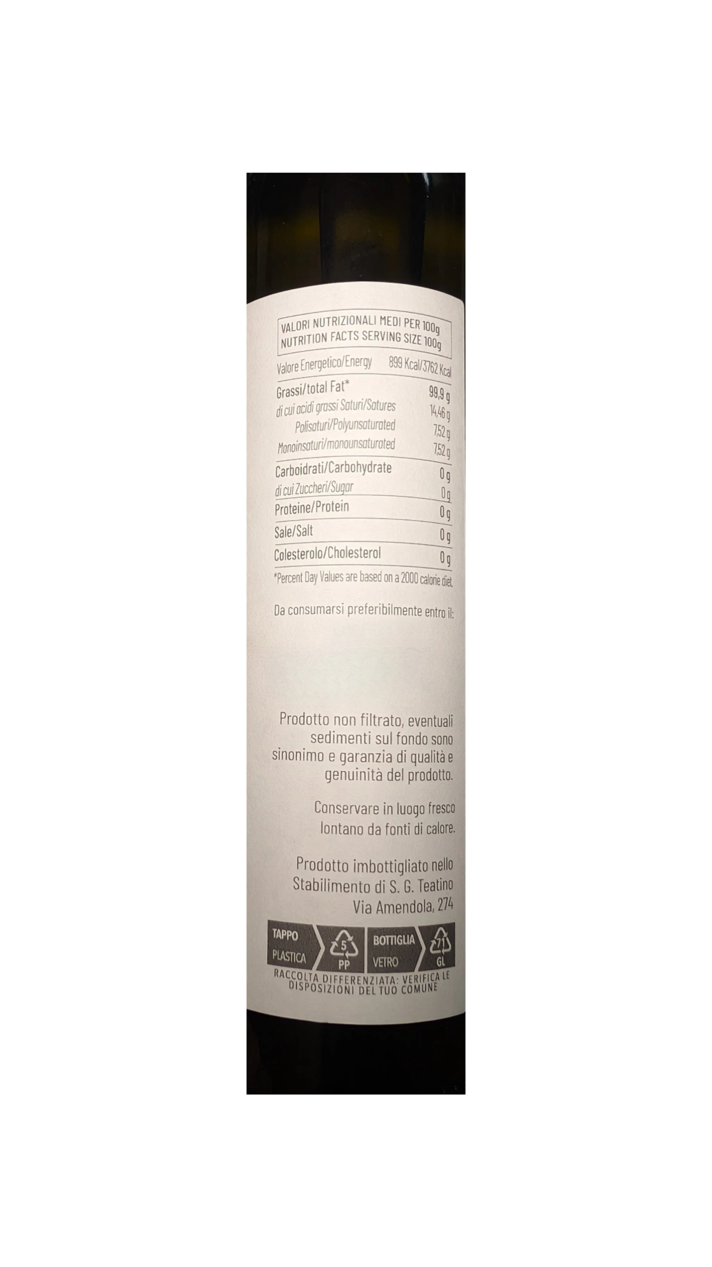 Frantoio Gallotti - Extra Virgin Olive Oil - Image 3