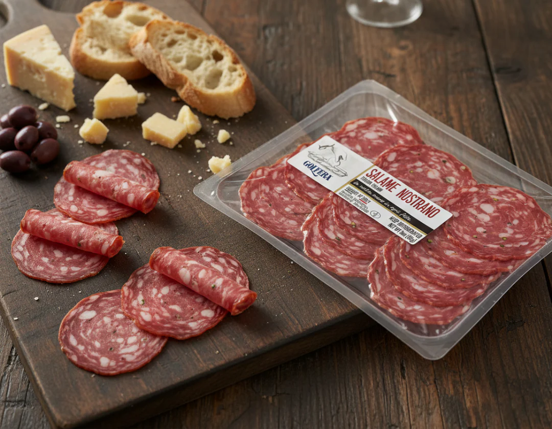 Golfera - Pre-sliced Nostrano Italian Salami 3oz (85g) - Image 2