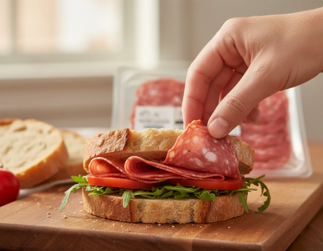 Golfera - Pre-sliced Nostrano Italian Salami 3oz (85g) - Image 3