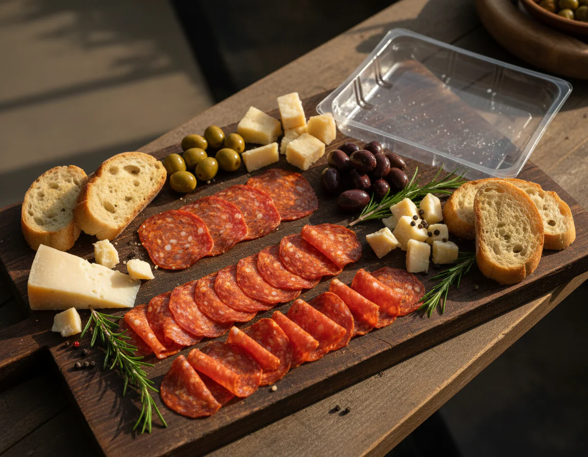 Golfera - Pre-sliced Spicy Salami 3oz (85g) - Image 3