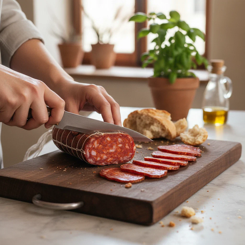 Golfera Spianata Calabra - Spicy Salami - Image 3
