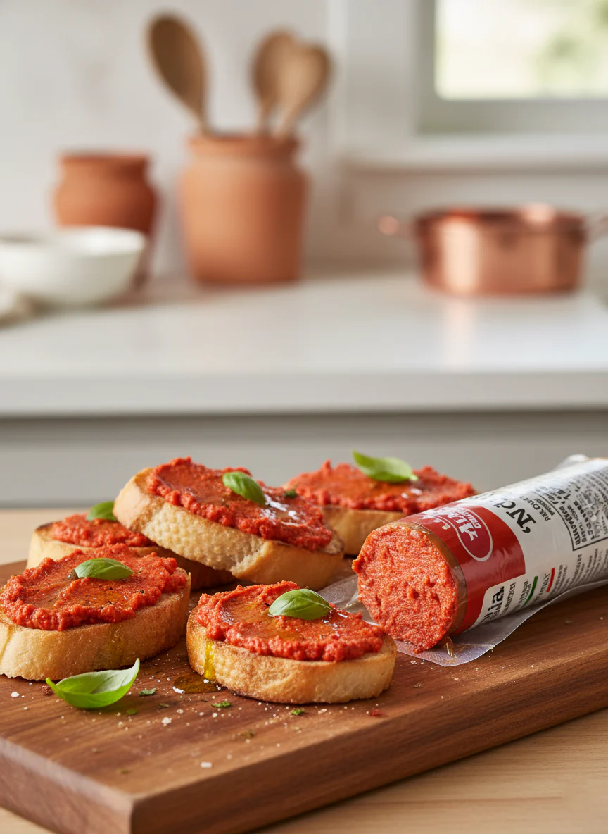 'Nduja Hot Spreadable Salami - 6oz (170g) - Image 3