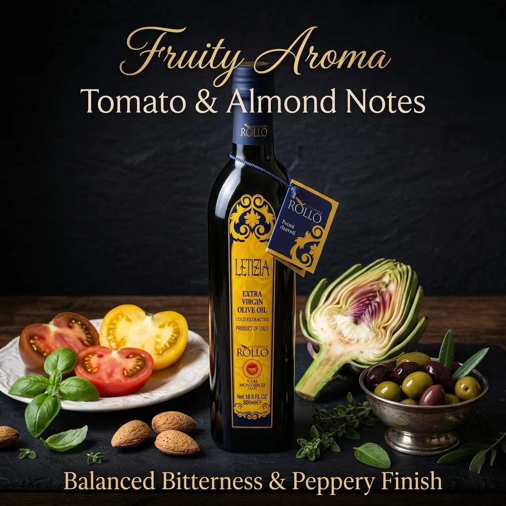 Letizia Monti Iblei D.O.P. Extra Virgin Olive Oil - Image 3