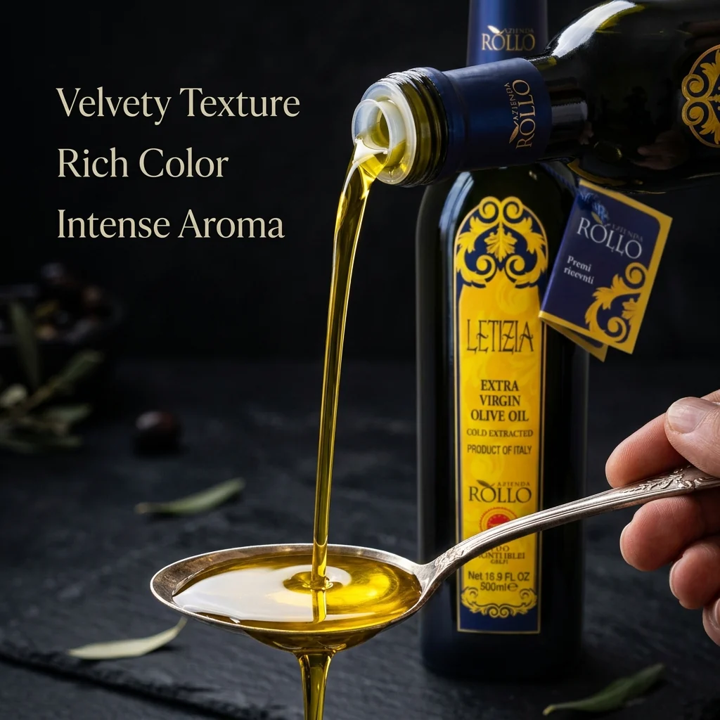 Letizia Monti Iblei D.O.P. Extra Virgin Olive Oil - Image 5