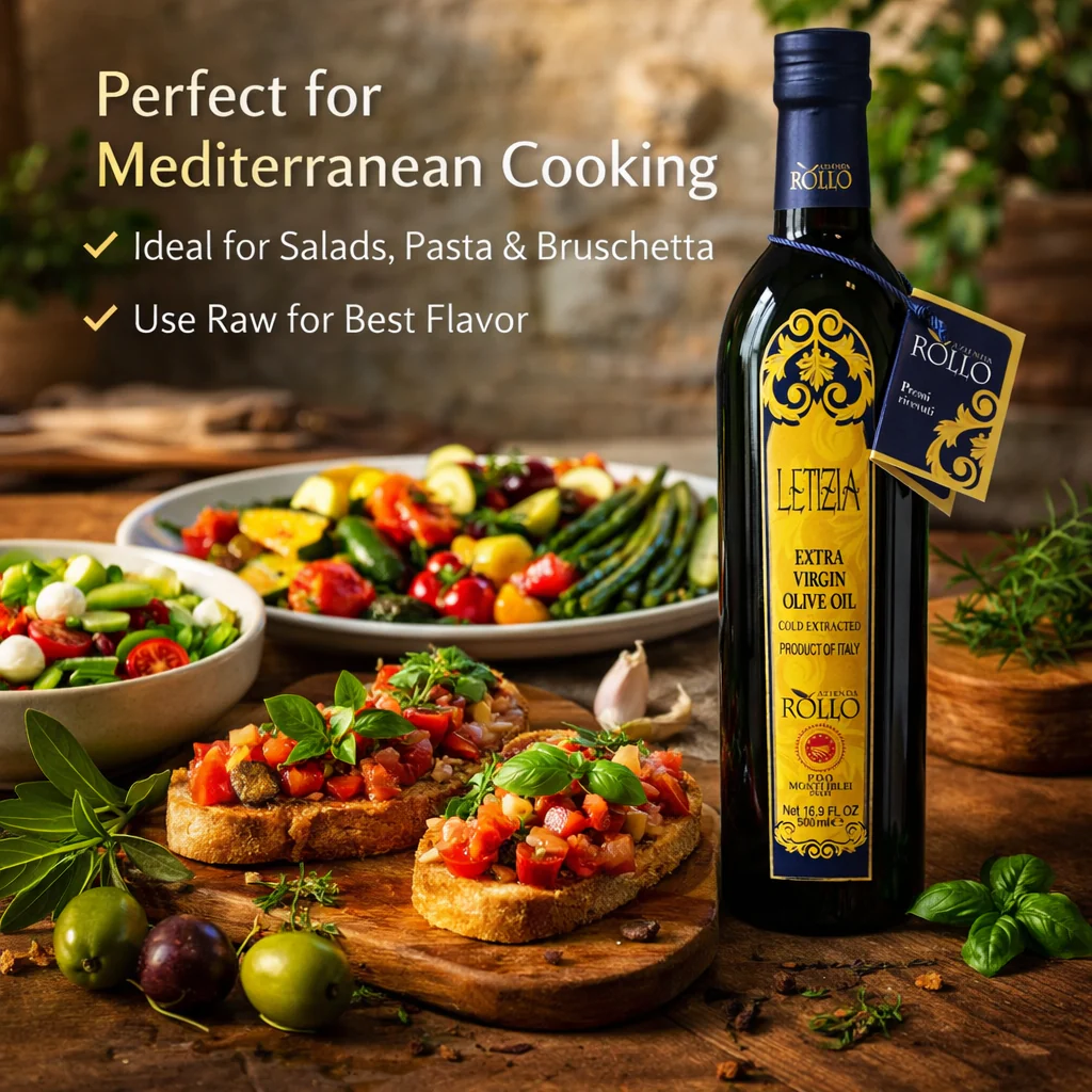 Letizia Monti Iblei D.O.P. Extra Virgin Olive Oil - Image 6