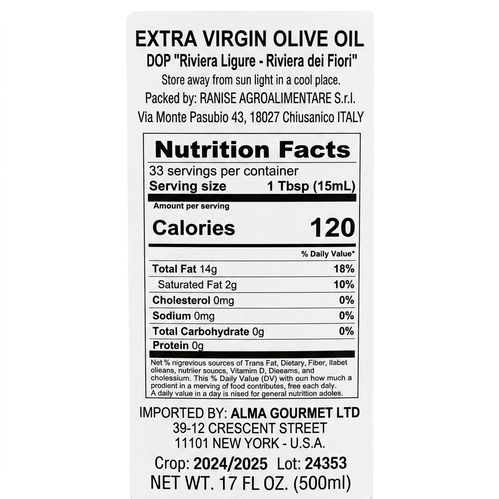 Ligurian Riviera D.O.P. Extra Virgin Olive Oil - Image 9