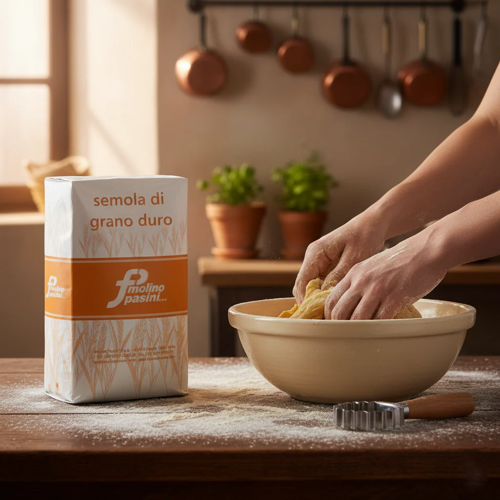 Molino Pasini Durum Semola Flour - Image 3