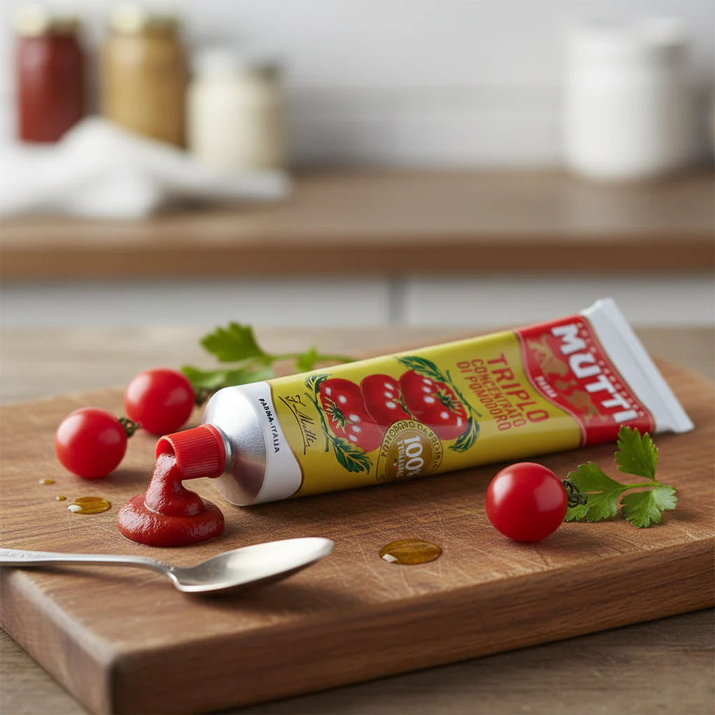 Mutti Triple Concentrated Tomato Paste Tube - Image 3
