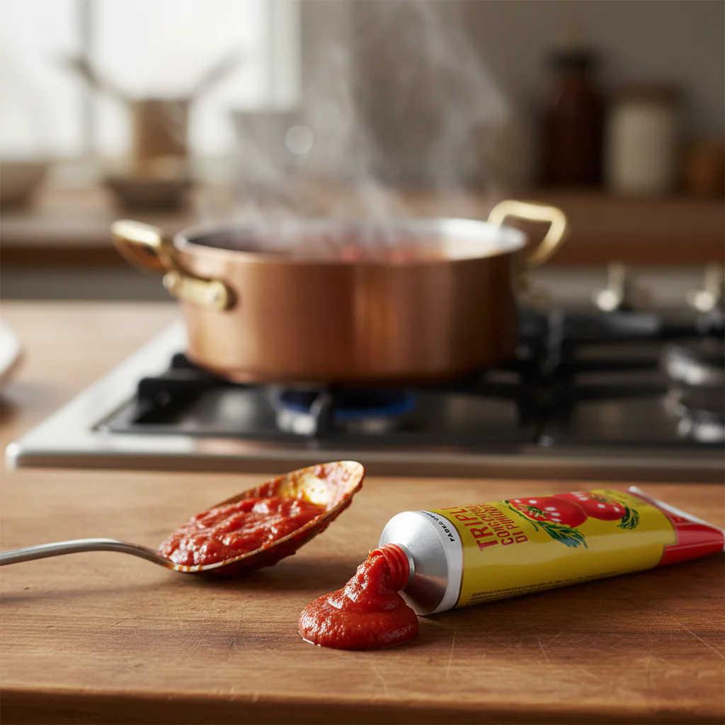 Mutti Triple Concentrated Tomato Paste Tube - Image 4