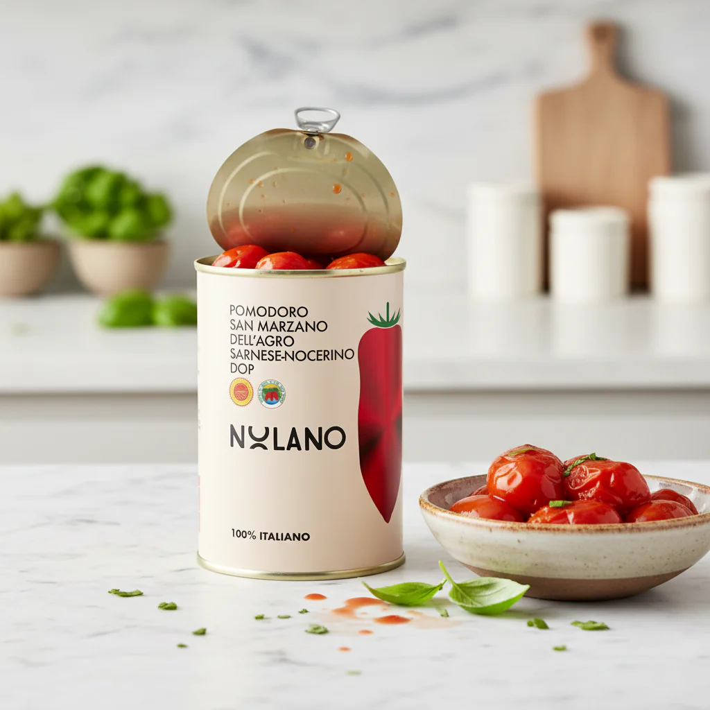 Nolano San Marzano Tomato from Agro Sarnese-Nocerino DOP 400g - Image 3