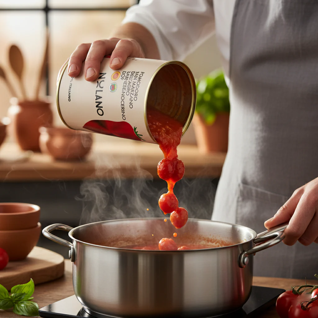 Nolano San Marzano Tomato from Agro Sarnese-Nocerino DOP 400g - Image 5
