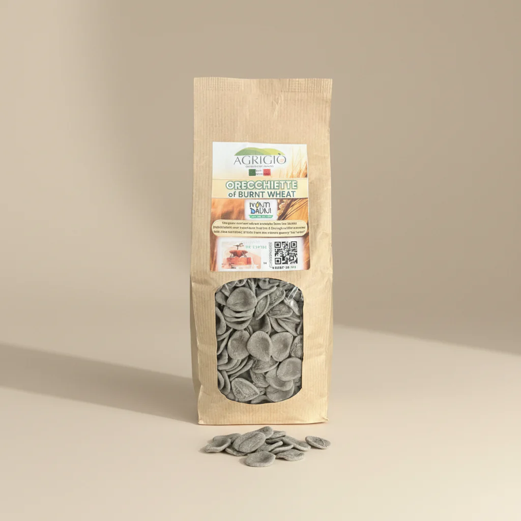 Burnt Wheat Orecchiette - Pasta di Grano Arso - Image 3