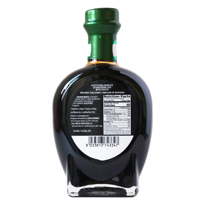 Organic Balsamic Vinegar of Modena IGP-Super Dense - Image 2