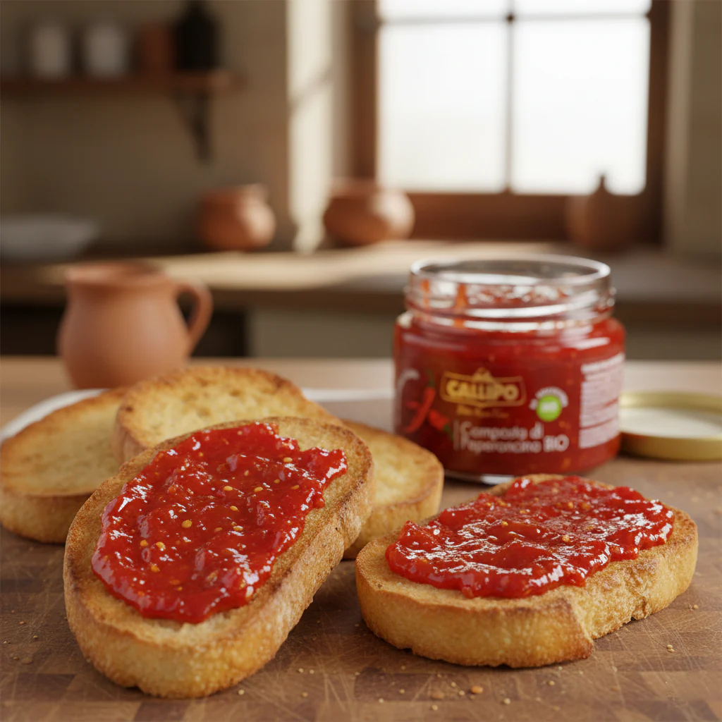 Hot Calabrian Chili Peppers Jam - Image 2