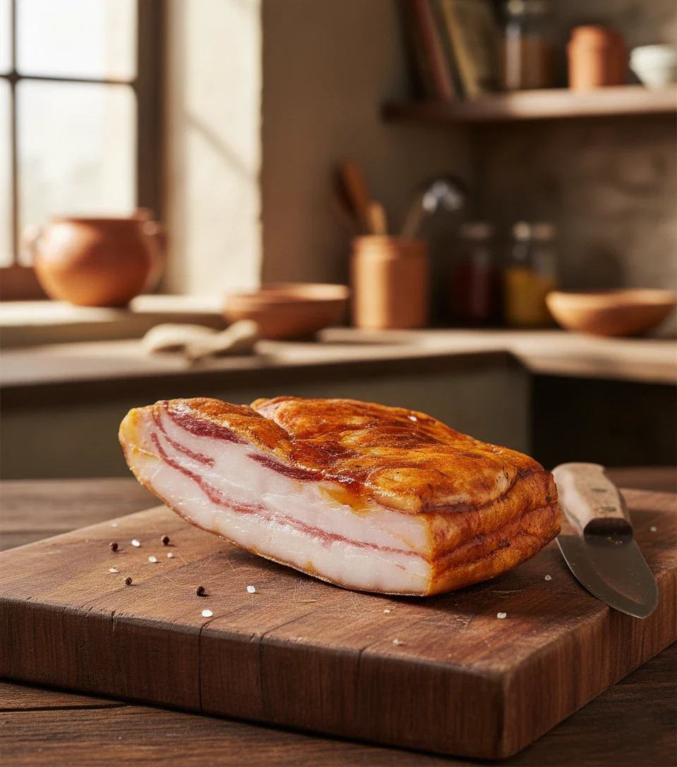 Pancetta Tesa Iberico de Bellota 2.2lb (1kg) - Image 2