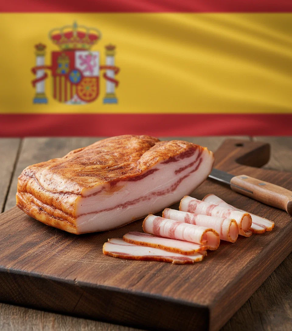 Pancetta Tesa Iberico de Bellota 2.2lb (1kg) - Image 3