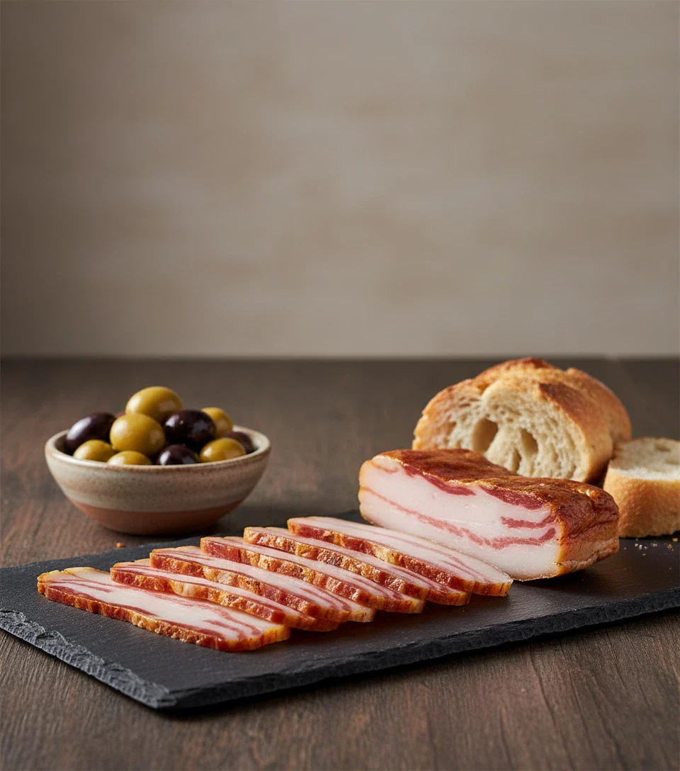 Pancetta Tesa Iberico de Bellota 2.2lb (1kg) - Image 4