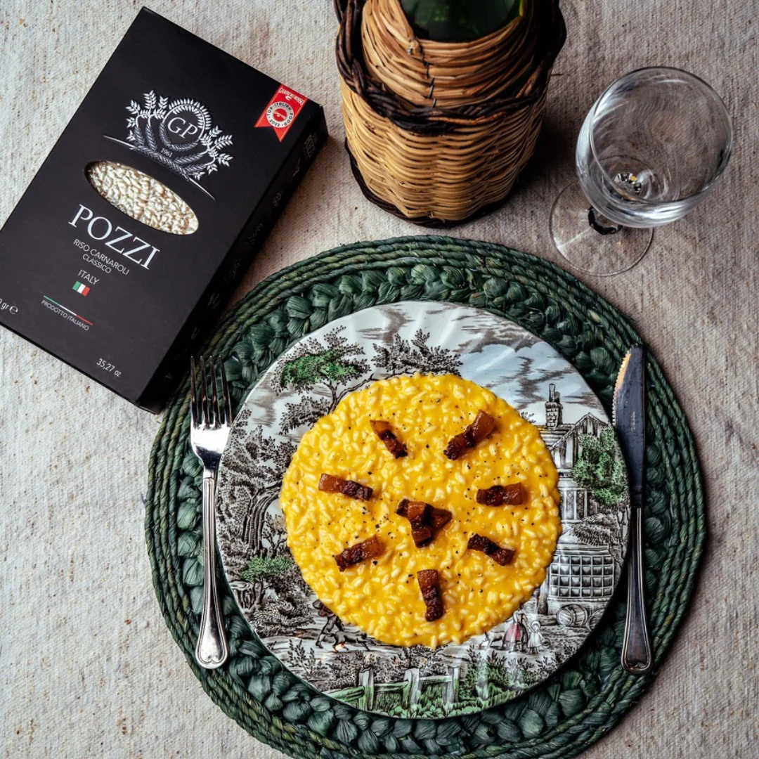 Pozzi Carnaroli Classico Risotto Rice - 1.1lb - Image 3