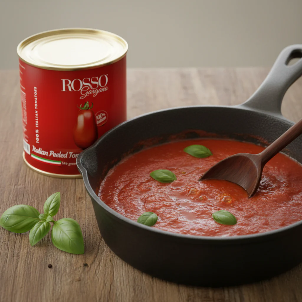 Rosso Gargano Italian Peeled Tomatoes from Puglia 6.6lb - Image 3