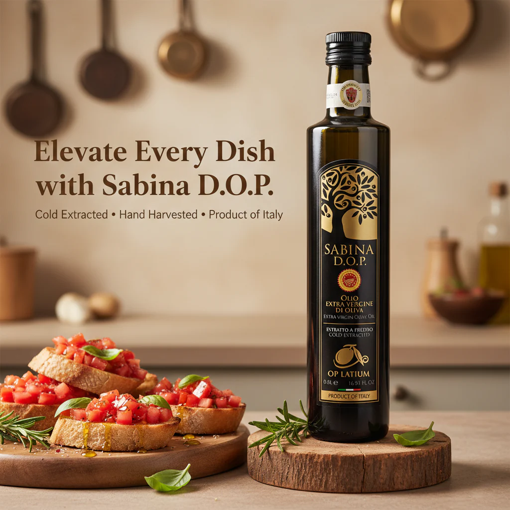 Sabina D.O.P. Extra Virgin Olive Oil - Image 3
