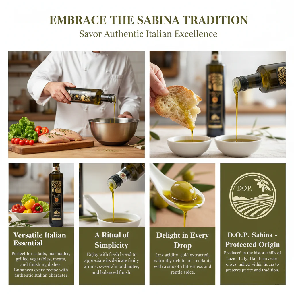 Sabina D.O.P. Extra Virgin Olive Oil - Image 7
