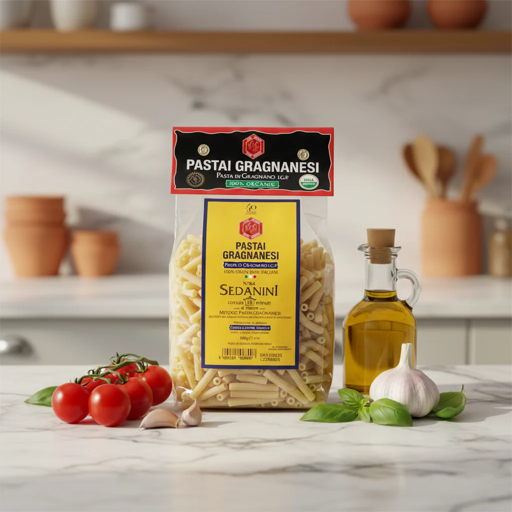 Sedanini Pasta Di Gragnano Organic IGP - Image 3