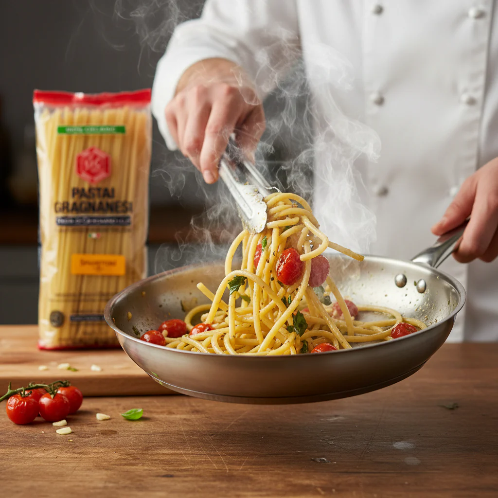 Spaghettone Pasta di Gragnano Organic IGP - Image 3