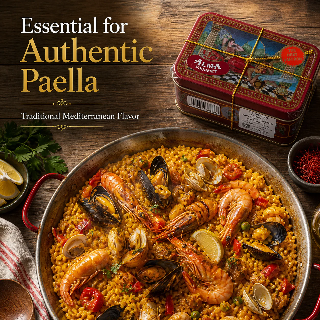 Spanish Pure Saffron Small Tin - Image 6
