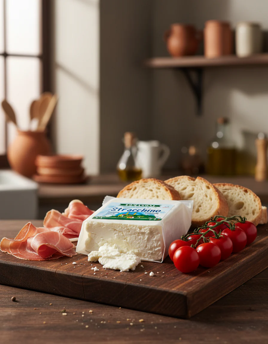 Stracchino Cheese 2.2lb (1kg) - Tomasoni - Image 4