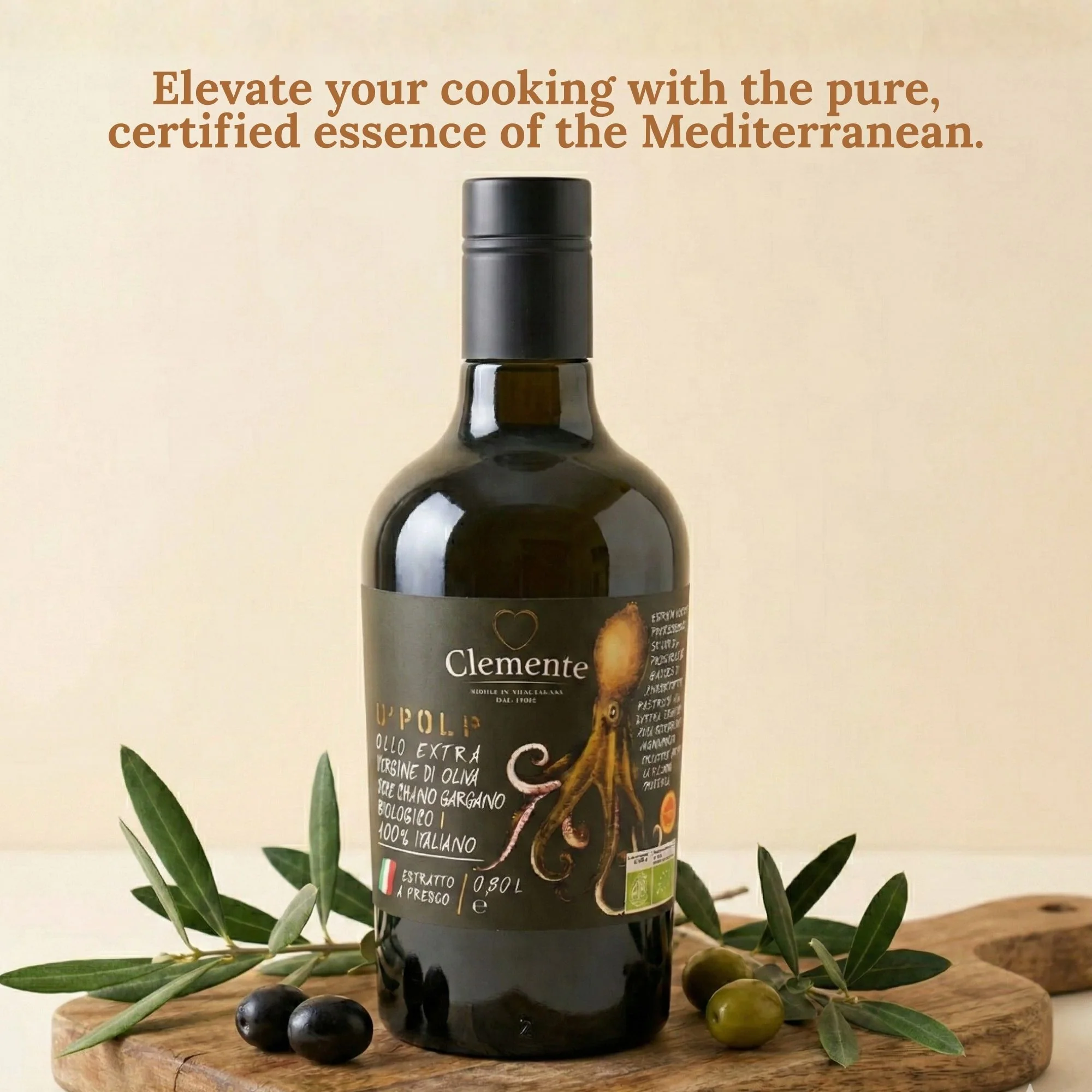 U' Polp Organic Extra Virgin Olive Oil Dauno Gargano DOP - Image 7