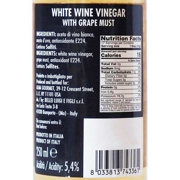 White Wine Vinegar with Grape Must - Image 2
