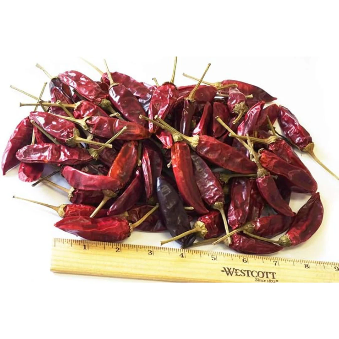Whole Dried Calabrian Hot Chili Peppers 14.1oz - Image 3